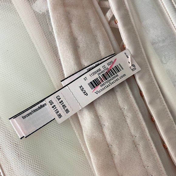 Victoria's Secret VERY SEXY Floral Embroidered Lace Corset Top - Picture 5 of 5